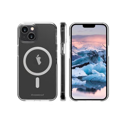 Iceland Pro - Custodia per iPhone 14 in 100% Plastica Riciclata - Trasparente