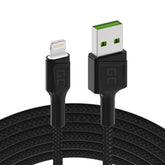 Green Cell GC Ray USB - Cavo Lightning 120cm per iPhone, iPad, iPod, LED bianco, ricarica rapida