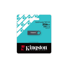 DataTraveler SE9 G3 256GB Dark Nickel con packaging a basso impatto ambientale