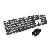 KEYBMOUSEPTL - Kit Tastiera wireless, layout italiano, tastierino numerico + mouse wireless con dongle USB-A, tasti silenziosi