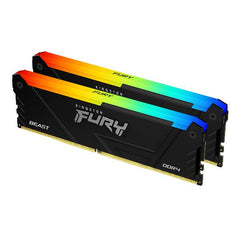 FURY™ Beast DDR4 RGB - 32GB 3200MT/s DDR4 CL16 DIMM (Kit da 2)
