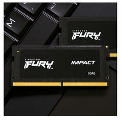 Kingston 16GB (2x8GB) DDR5 4800MT/s CL38 FURY Impact Black PnP