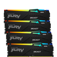 64GB 5200MT/s DDR5 CL40 DIMM (Kit of 4) FURY Beast Black XMP