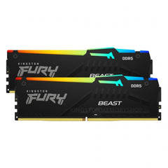 Kingston - FURY 16GB (2x8GB) DDR5 5600MT/s CL36 Beast Black RGB EXPO EXPO