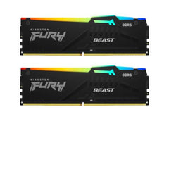 Kingston - FURY Beast Black RGB XMP 32GB Kit da 2