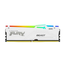 16GB 5600MT/s DDR5 CL40 DIMM FURY Beast White RGB XMP
