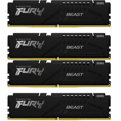 64GB (4x16GB) DDR5 6000MT/s CL40 FURY Beast Black XMP