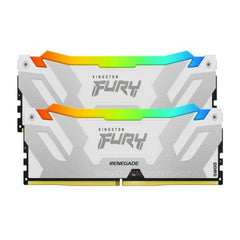 32GB (2x16GB) DDR5 6400MT/s CL32 FURY Renegade Silver/White RGB XMP