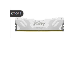 32GB 7200MT/s DDR5 CL38 DIMM (Kit of 2) FURY Renegade White XMP
