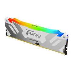 Kingston FURY 32GB 7600MT/s DDR5 CL38 DIMM (Kit da 2) Renegade RGB Bianco XMP