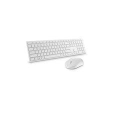 Dell Pro Wireless Keyboard and Mouse - KM5221W - US International (QWERTY) - White