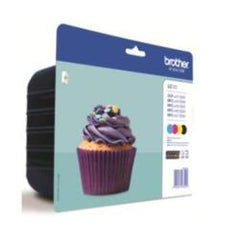 Valuepack 4 cartucce inchiostro Brother LC123VALBP