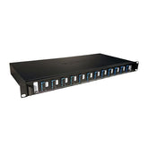 CASSETTO FO 1U CON 12 SCD SM NERO