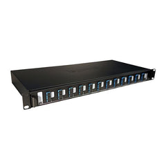 CASSETTO FO 1U CON 12 SCD SM NERO