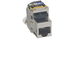 PRESA KEYSTONE TOOLLESS RJ45 CAT.6A STP ACCIAIO