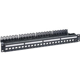 PANNELLO LCS VUOTO PER 24 CONNETTORI -RJ45 per Cat.5E,6,6A
