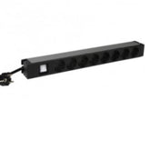 PDU 8 PRESE SCHUKO BIPASSO E INT LUMINOSO