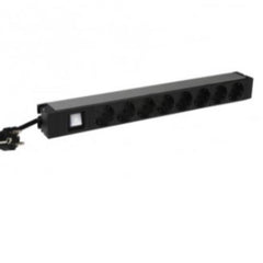 PDU 8 PRESE SCHUKO BIPASSO E INT LUMINOSO