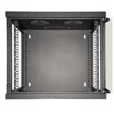 ARMADIO RACK 19" 9 UNITA' DA MURO (A)490X (L)540 X PROFONDITA' 600 MM. COLORE NERO