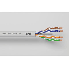 CAVO SOLIDO UTP PER RETI CATEGORIA 6 AWG23 MATERIALE CCA MATASSA MT 305 CLASSE CPR ECA