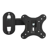 STAFFA A MURO 2 SNODI PER MONITOR 14-27" FINO A VESA 100X100 ORIENTAMENTO VERTICALE E ORIZZONTALE