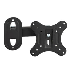 STAFFA A MURO 2 SNODI PER MONITOR 14-27" FINO A VESA 100X100 ORIENTAMENTO VERTICALE E ORIZZONTALE