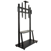 SUPPORTO TV GRANDE FORMATO 42-100" MAX VESA 600X900 CON RIPIANO PER DISPOSITIVI E SUPPORTO TELECAMERA