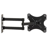 BRACCIO A MURO ALLUNGABILE CON 3 SNODI PER TV LED/LCD DA 14 A 43" FINO A 18 KG E VESA 200x200