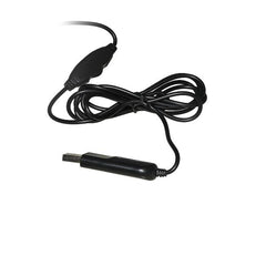 CUFFIA CON MICROFONO ORIENTABILE CON CONNETTORE USB