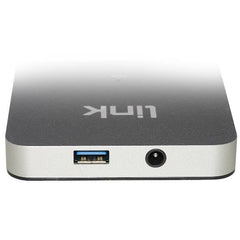 HUB 4 PORTE USB 3.0 CON ALIMENTATORE