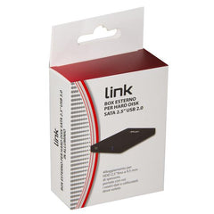 BOX ESTERNO USB 3.0 PER HDD SATA 2,5" FINO A 12,5 MM DI SPESSORE