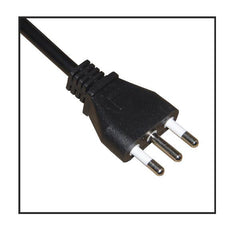 MULTIPRESA 5 PRESE UNIVERSALI ITA/SCHUKO 10/16 A - SPINA 16 A CON INTERRUTTORE NERA CON PROTEZIONE CONTRO SOVRACCARICHI