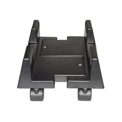 SUPPORTO COMPUTER VERTICALE CON RUOTE COLORE NERO
