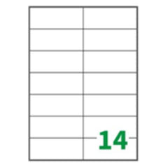 ETICHETTE SENZA MARGINI - 105 x 42.3 - BIANCO