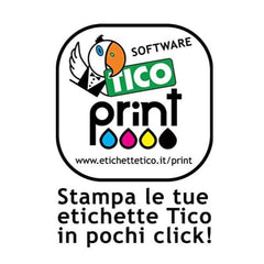 COPY LASER - ETICHETTE IN CARTA BIANCA - 190 x 38 - BIANCO