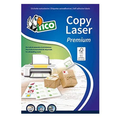 COPY LASER - ETICHETTE IN CARTA BIANCA - ø 60- BIANCO