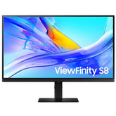 S27D80U Monitor HRM, UHD, Docking con USB-C e LAN Port