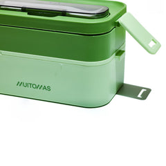 MUITOMAS - Porta pranzo 1700ml verde salvia