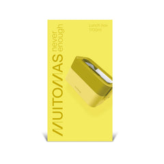 MUITOMAS - Porta pranzo 1700ml giallo
