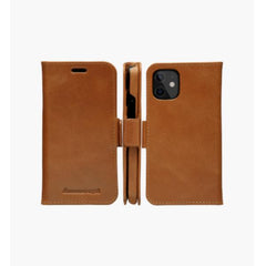 Lynge - Custodia in Pelle per iPhone 12 mini - Cuoio