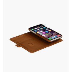 Lynge - Custodia in Pelle per iPhone 11/XR - Cuoio