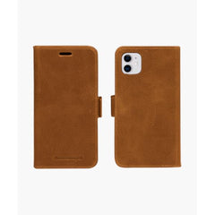 Lynge - Custodia in Pelle per iPhone 11/XR - Cuoio
