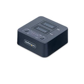 Duplicatore di unità M.2 NVMe 1:1, clonatore autonomo di dischi SSD M.2 fino a 90 GBpm, dock USB 3.2 20Gbps per drive M.2 a doppio alloggiamento, cavi USB-C/A inclusi