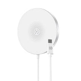 MAGCHARGE - Basetta di ricarica Magsafe con cavo USB-C integrato, potenza massima 10 Watt