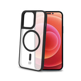 MAGMATT - Cover morbida trasparente con bordi effetto opaco compatibile con la tecnologia Magsafe per Apple iPhone 14 Pro
