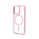 MAGMATT - Cover morbida trasparente con bordi effetto opaco compatibile con la tecnologia Magsafe per Apple iPhone 14 Pro