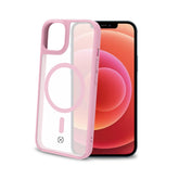 MAGMATT - Cover morbida trasparente con bordi effetto opaco compatibile con la tecnologia Magsafe per Apple iPhone 14 Plus