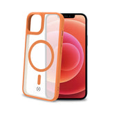 MAGMATT - Cover morbida trasparente con bordi effetto opaco compatibile con la tecnologia Magsafe per Apple iPhone 14 Plus
