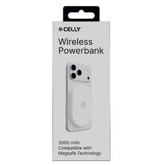 MAGMINIPB3000WH - 5W Wireless Powerbank 3000 mAh