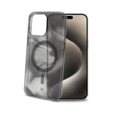 MAGSHADES - Cover semi-trasparente dotata di tecnologia Magsafe, bordi rinforzati, protezione tasti compatibile per Apple iPhone 15 Pro Max